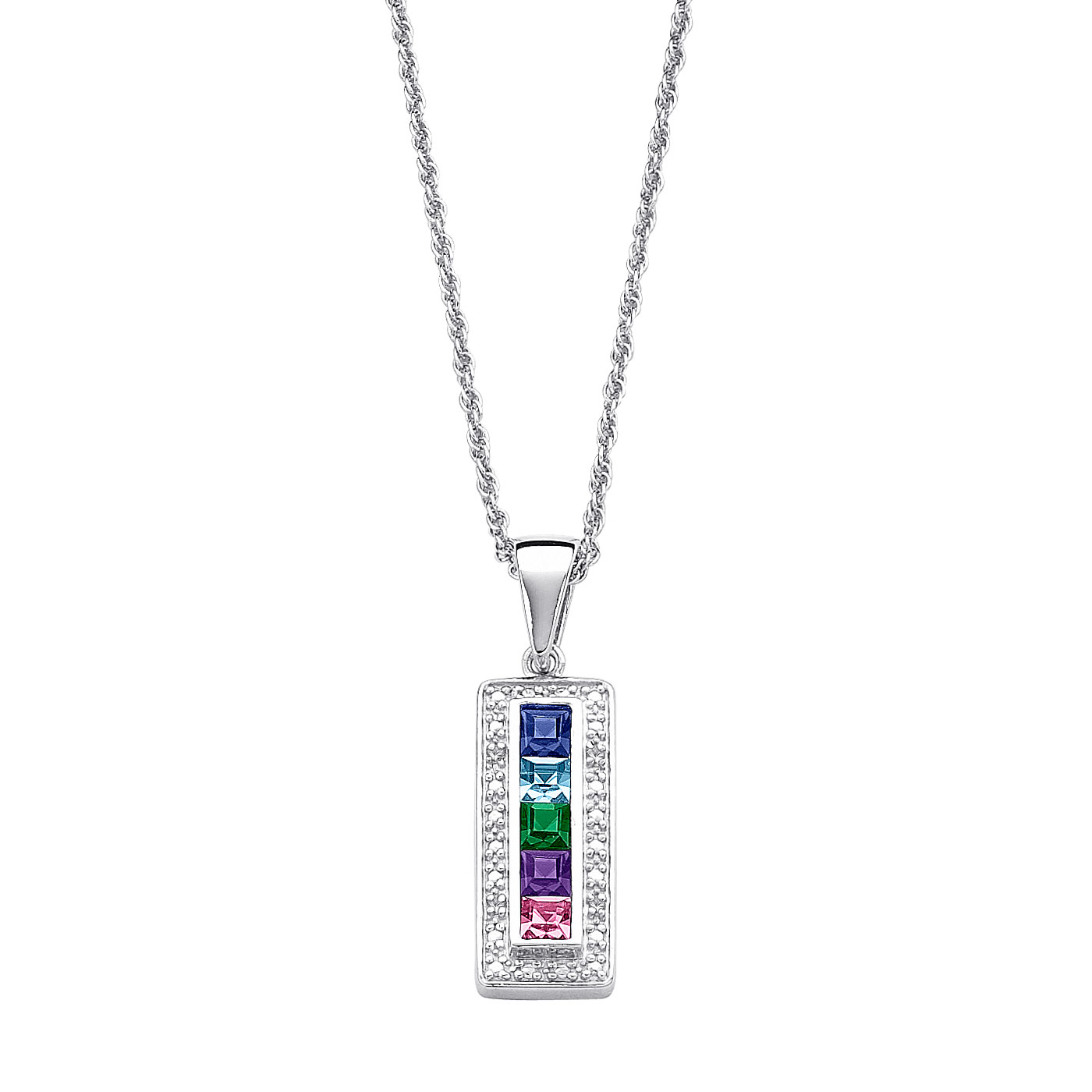 zales mothers day birthstone necklace