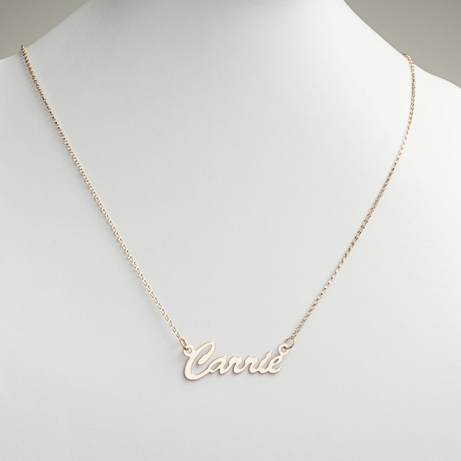 Cursive Name Necklace 1 Line