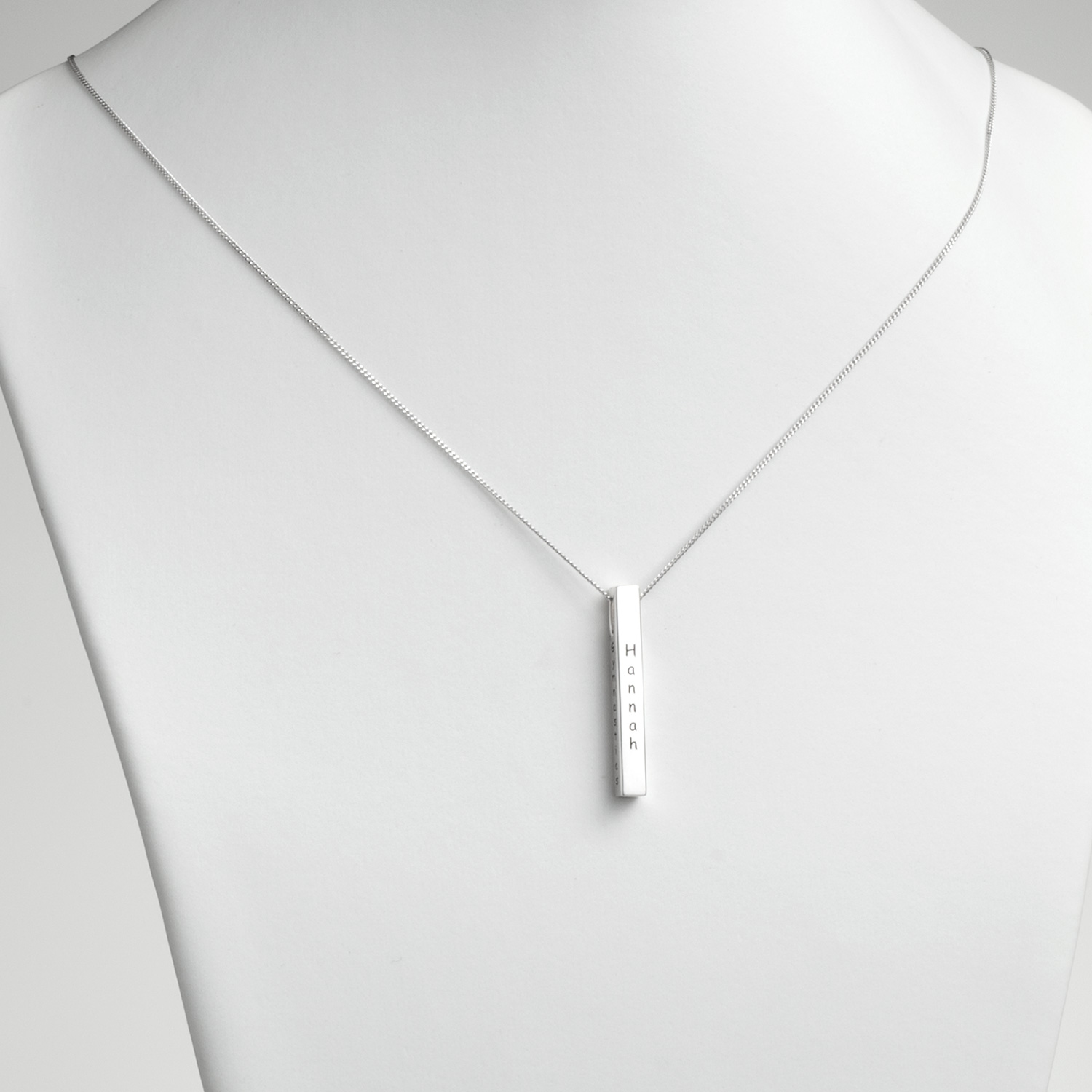 Vertical Bar Graduation Pendant in 